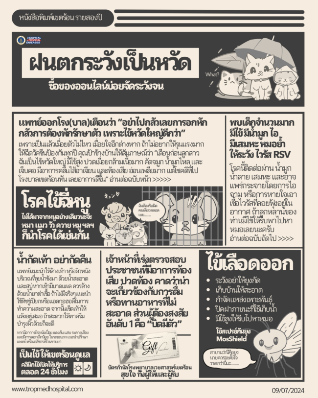 Rain Newspaper